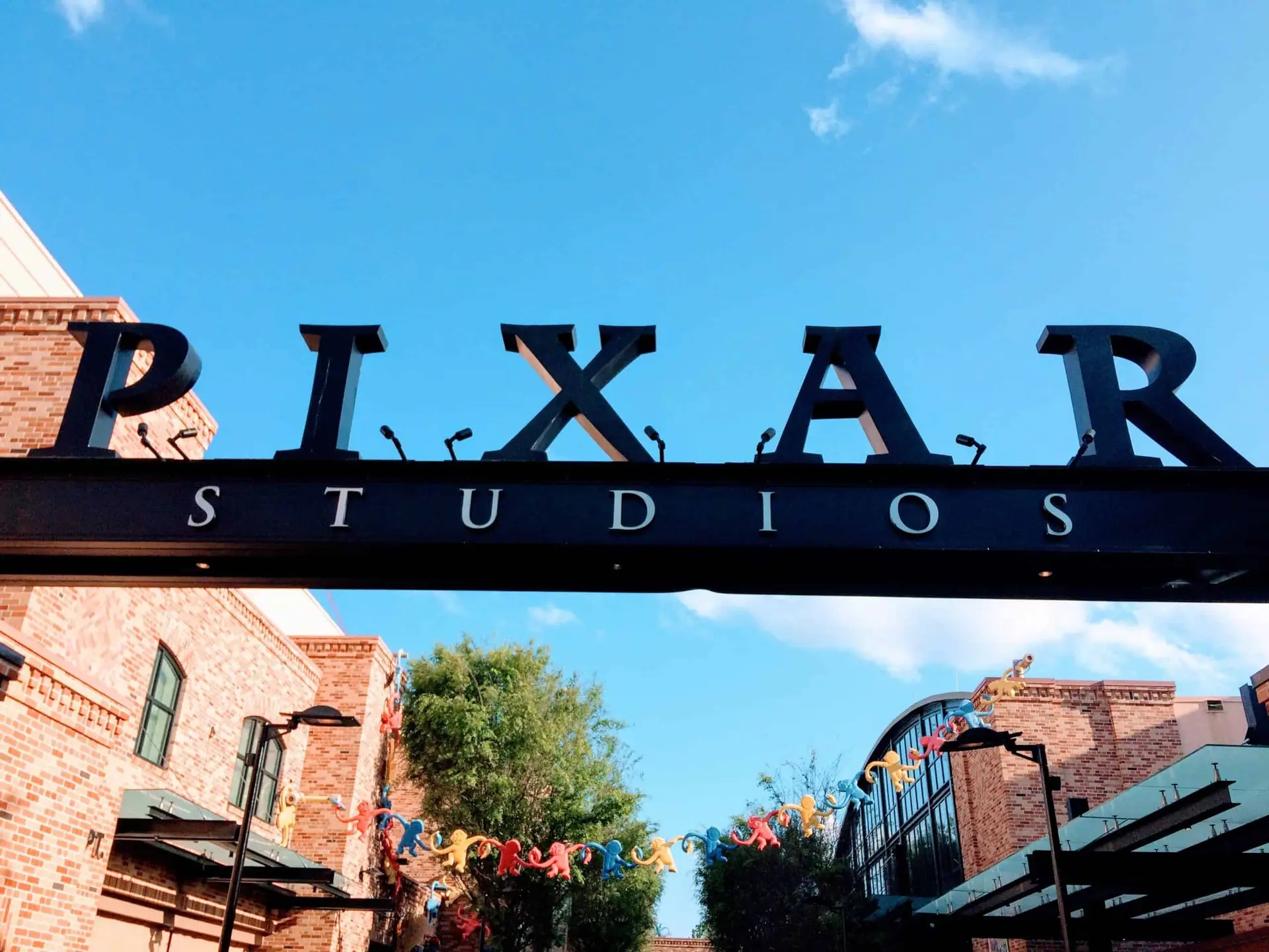 pixar studios sign