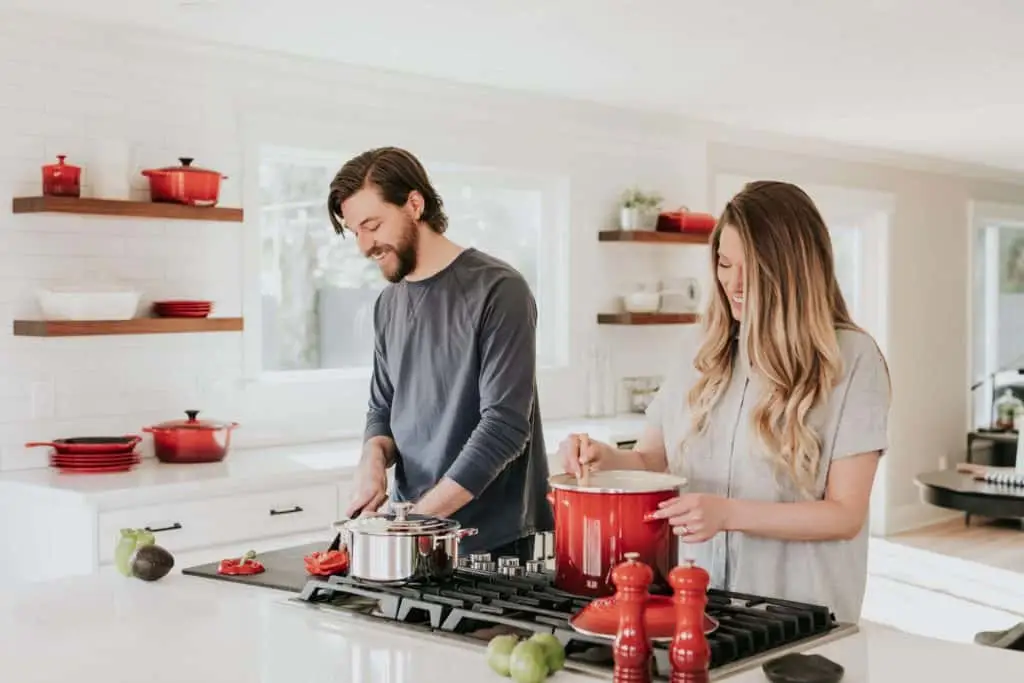 people in the kitchen