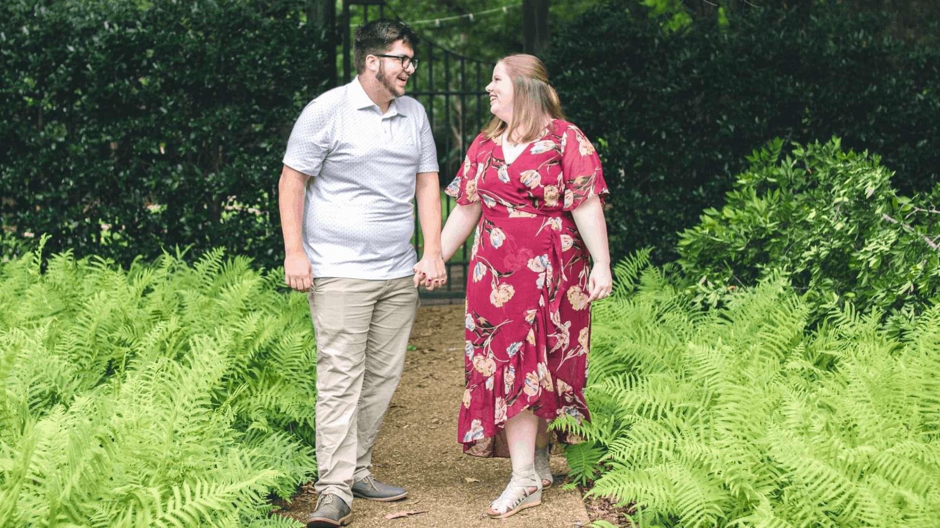 love languages couple walking holding hands