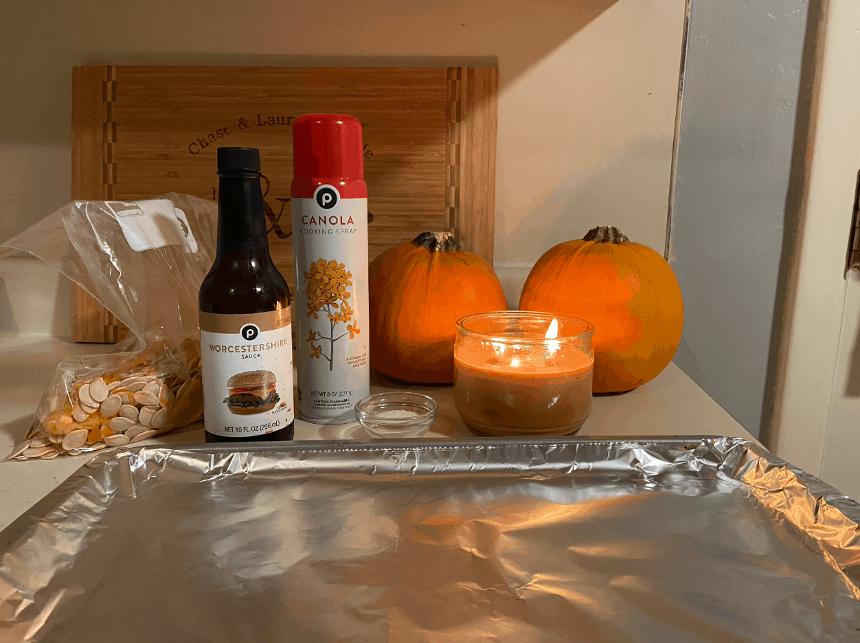 ingredients for pumpkin seeds