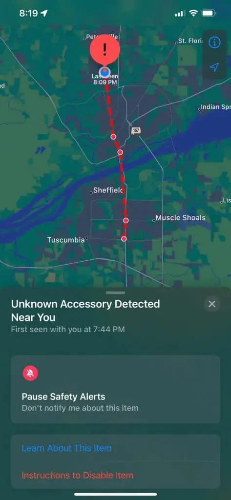 Unknown Accessory Detected Near You: My Story… 1