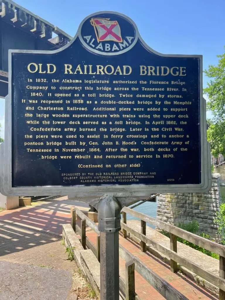 The Old Railroad Bridge in The Shoals 7