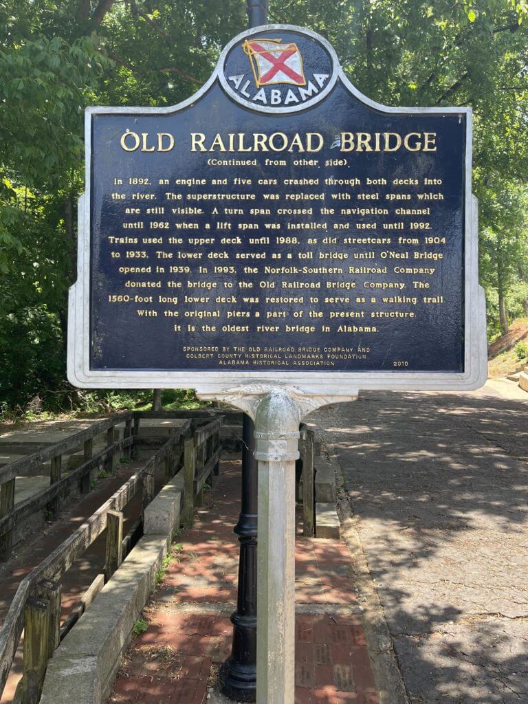 The Old Railroad Bridge in The Shoals 8 The Old Railroad Bridge in The Shoals 8
