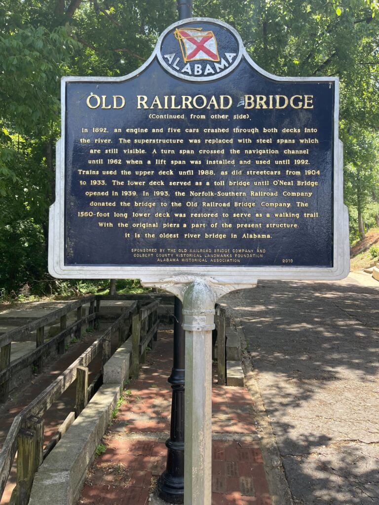 The Old Railroad Bridge in The Shoals 8